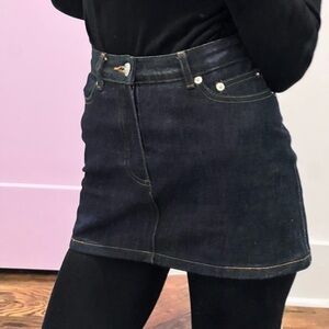A.P.C. Denim Mini Skirt